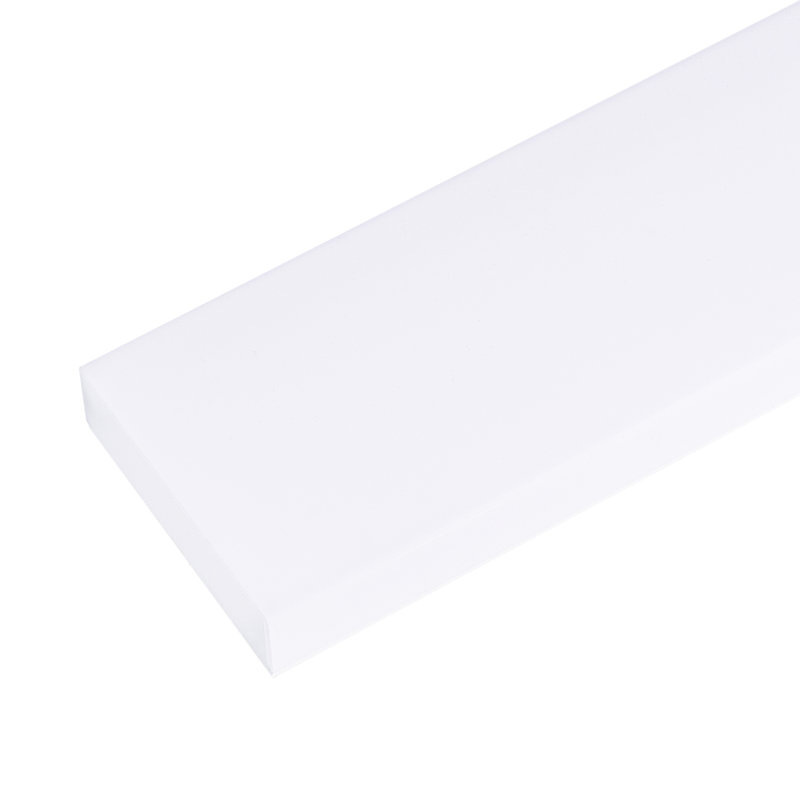 Étagère de bar éclairée DEL de 122 cm (48 po) pour bouteilles d'alcool, supportée, télécommande RF, 7 modes d'éclairage statique, acrylique avec 256 niveaux de couleur, peut contenir 12 bouteilles.