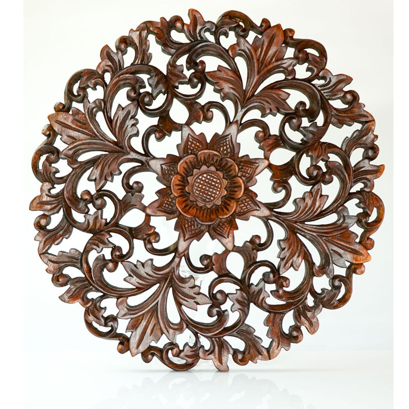 Handmade Wall Decor on Solid Wood