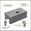 Évier de cuisine en acier inoxydable encastrable 32 po x 19 po x 10 po à cuve simple profond de calibre 16 de 10 pouces de profondeur
