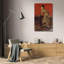 «Elegant at Billiards» par Alfred Stevens - Art mural sur toile tendue avec châssis-796372007