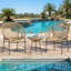 Ensemble de mobilier de bistro 3 pièces toutes saisons Acapulco, 2 chaises en corde élastique respirante, table en verre trempé résistant aux égratignures