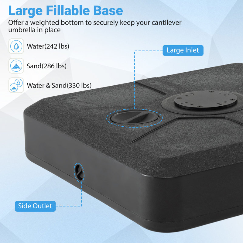 20.6kg Umbrella Base