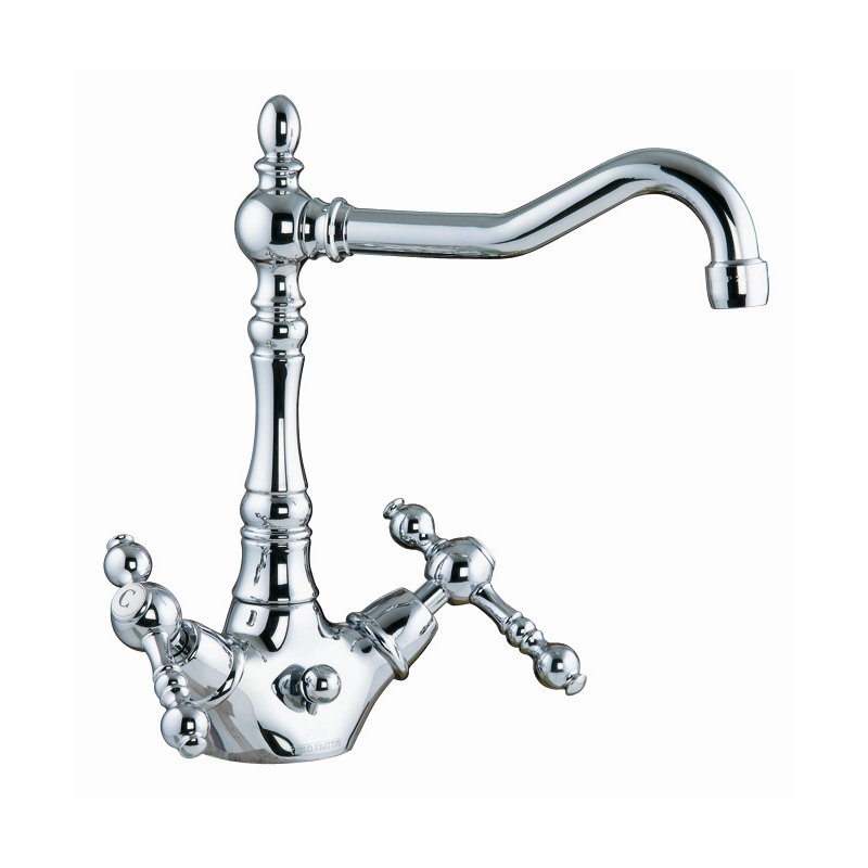 Epoque 2-handle Bathroom Faucet, Brushed Nickel, With Swivel Spout