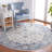 Huggard Area Rug In Blue/Beige-375862234