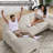 Rudhi Corduroy Sectional-1337928849