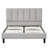 Upholstered Full Size Platform Bed Frame With Headboard