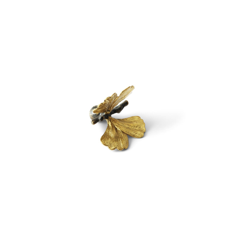 Butterfly Ginkgo 2" Length Knob