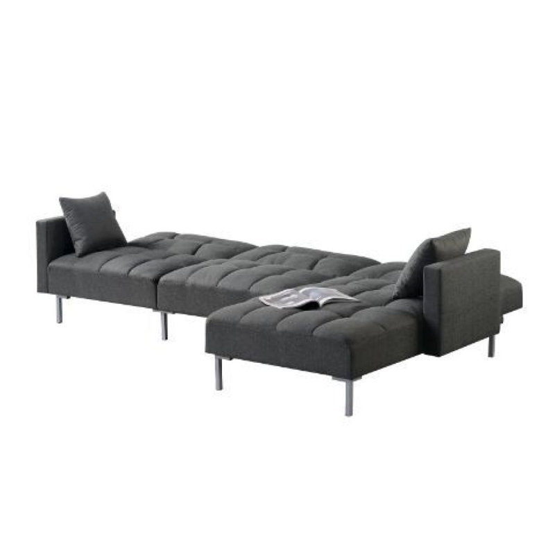 Canapé modulaire réversible avec 2 coussins Chazton