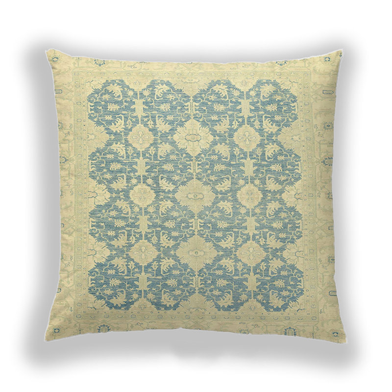 Housse et insert de coussin carré Eilrich, Microsuède