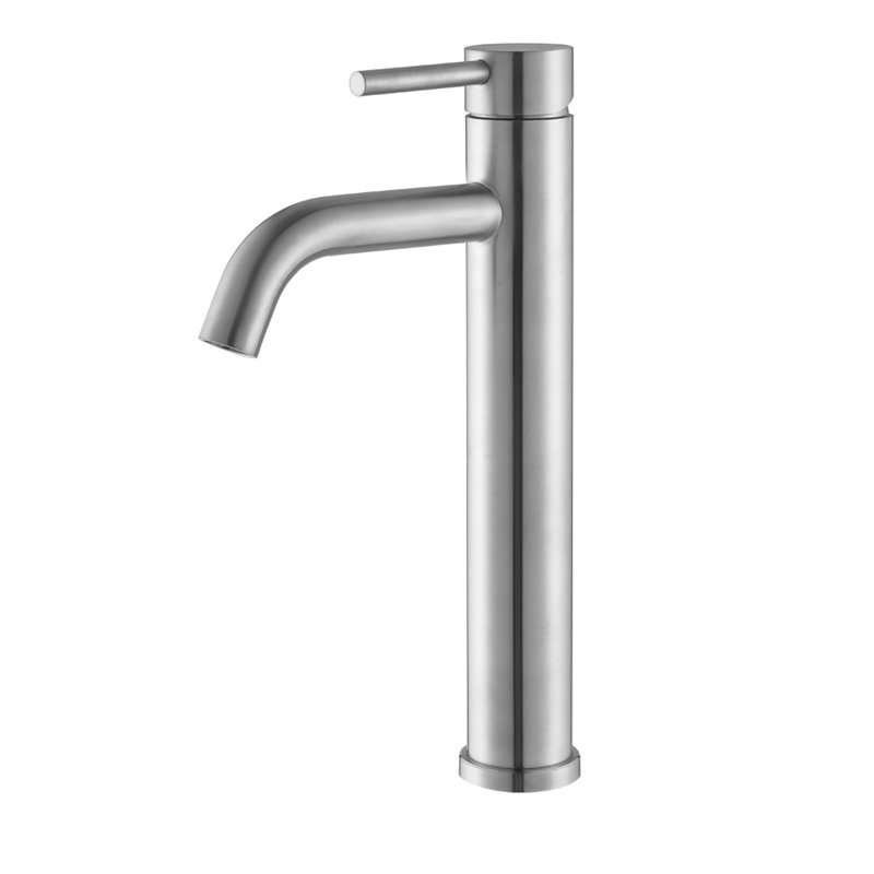 Robinet pour salle de bain à un trou, Argent