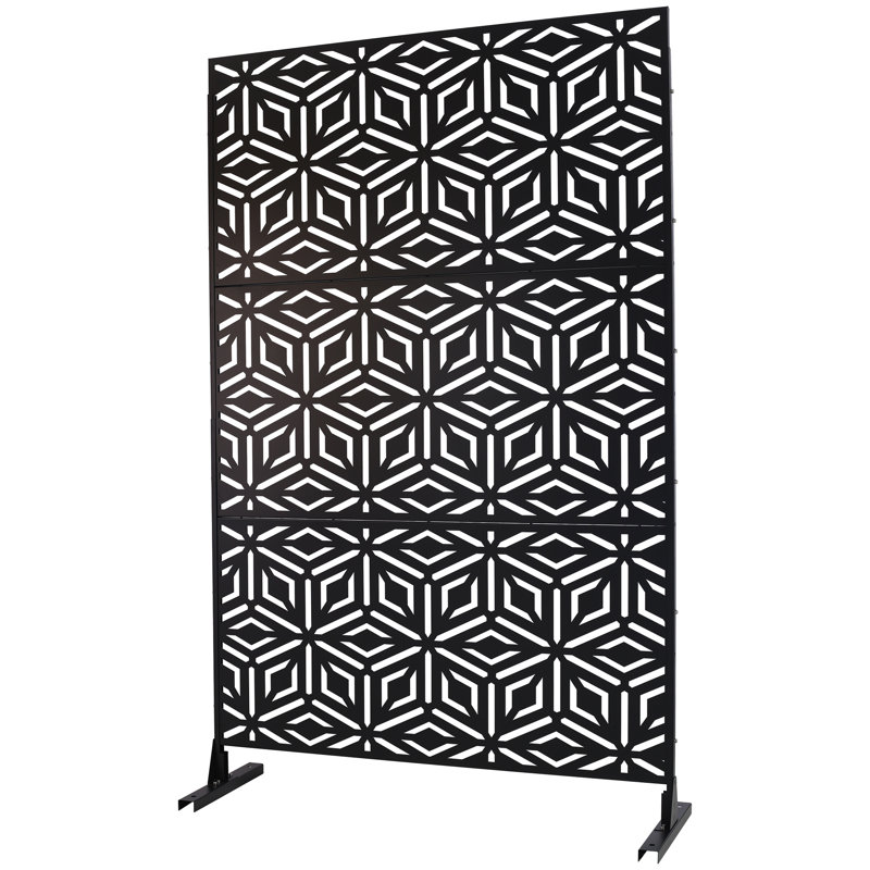 Écran d'intimité pour l'extérieur et l'intérieur , Noir, noir, noir, noir