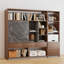 79'' H X 94.5'' W Office Storage Bookcase with Led Lights