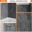 Ensemble de panneaux de douche muraux en acrylique 60 pièces x l 60 po x P 32 po x H 80 po avec 4 pièces de garniture, panneaux muraux imperméables et réglables pour douche à l'italienne-126287969-126555097