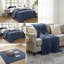 1 couverture Queen bleu marine-135114809