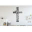 Adhésif décoratif Jésus, croix, décoration murale, cadeau d'art chrétien, dessin au trait, verset de la Bible 349DRE-253040678-253040691
