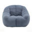 Fauteuil à billes confortable avec mousse à mémoire de forme, tissu en fausse fourrure et conception ergonomique pour les dortoirs, les appartements et les salons-1455365907