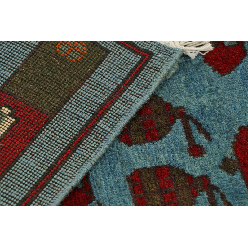 One-of-a-Kind 2'8"X4'0" Hand Knotted Area Rug