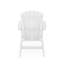 Chaise Adirondack, bois d'œuvre robuste en polyéthylène haute densité pour la piscine, le patio et le jardin-1404591775