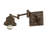 Mission Steel Swing Arm Sconce