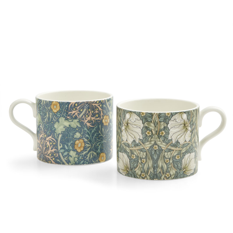 The Original Morris & Co. Seaweed 2 Piece Mugs Set