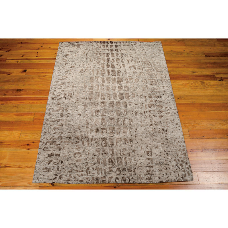 Nathanial Animal Print Hand Woven Area Rug, 259 x 351cm