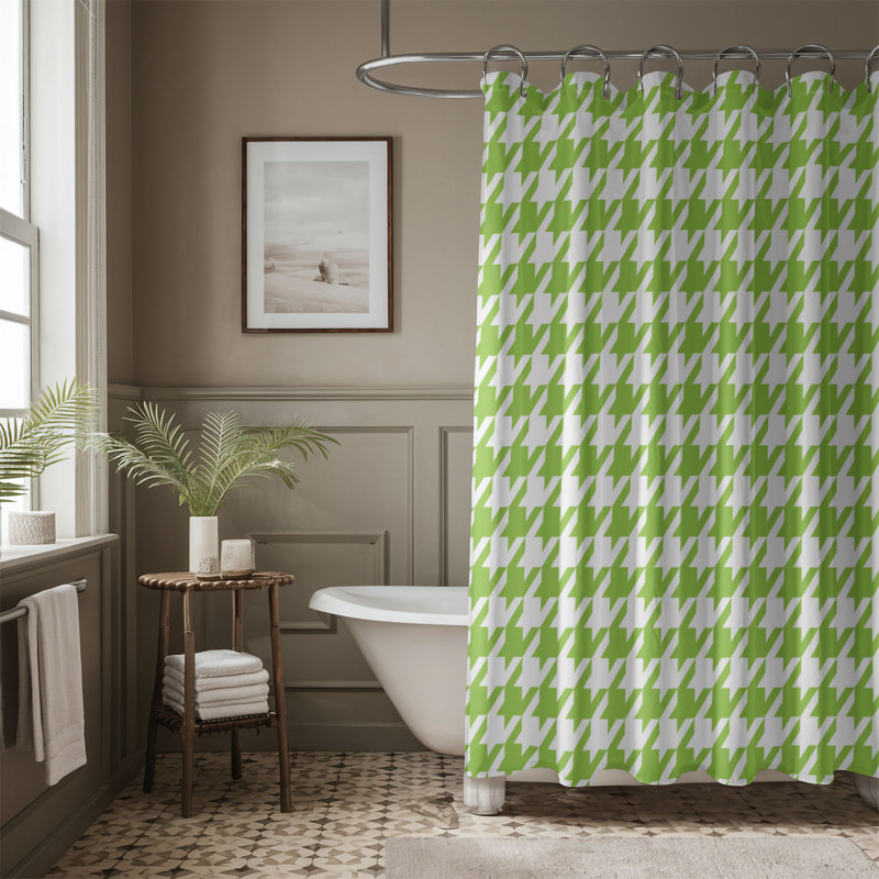 Motif Vibe - Rideau de douche Premium, H 74 po x l 71 po