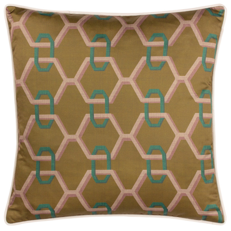 Carnaby Square Cushion, Bronze