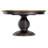 Americana Round Pedestal Dining Table with 1-22in Leaf-98369140
