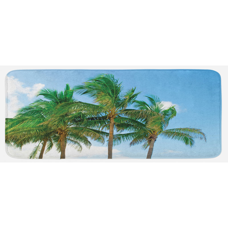 Tapis de cuisine tropical