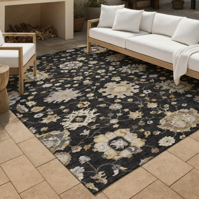 Machine Washable Indoor/Outdoor Chantille ACN2930 Global Rug