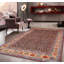 Herati Hand Knotted Wool Floral Area Rug in Navy