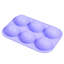 Moule à gâteau en silicone antiadhésif 6 tasses Norbi-56116096