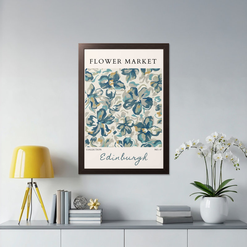 Colfax Single Picture Frame Print, 40.64cm H x 30.48cm W, Walnut