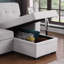 Canapé-lit modulaire réversible en tissu tissé-1012292506