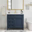 Meuble-lavabo de salle de bain avec lavabo, armoire de rangement pour salle de bain avec tiroir basculant, lavabo simple-916933544