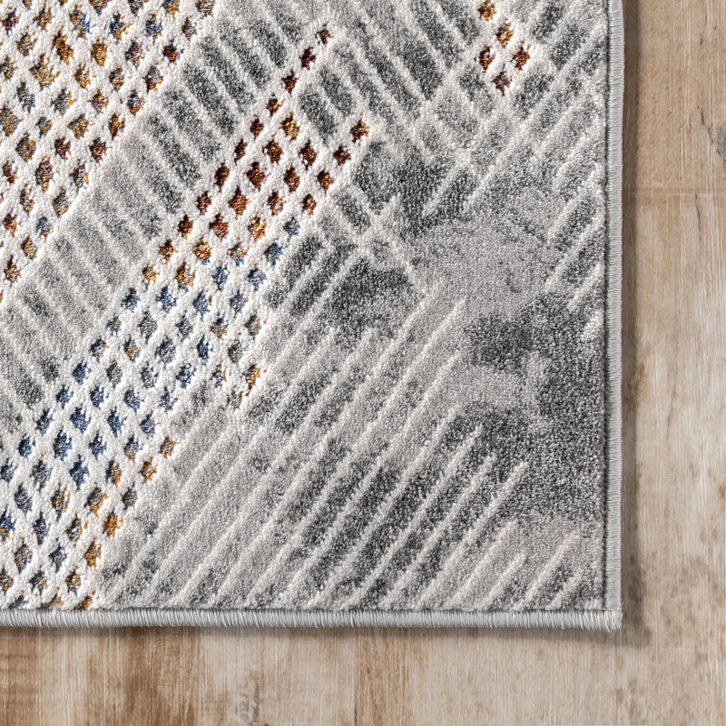 Abstract Indoor Rug, Rectangle 5' x 8'