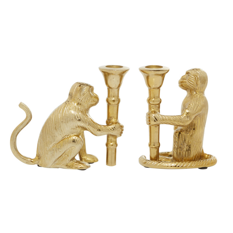 2 Piece Aluminum Tabletop Hurricane Set
