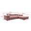 Torassa 3 Seater Sofa Bed-60515375-60515376