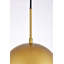 Luminaire suspendu simple à intensité variable 1 lumière Yearby Yearby-1870617822-1870617811-1870617814