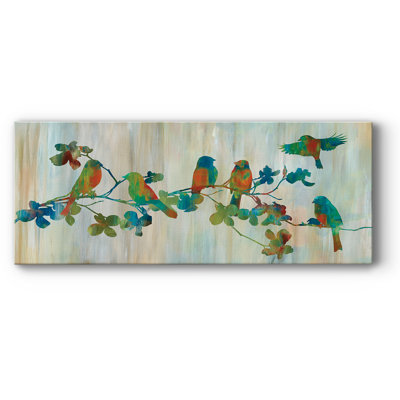 " Birds On Branch "