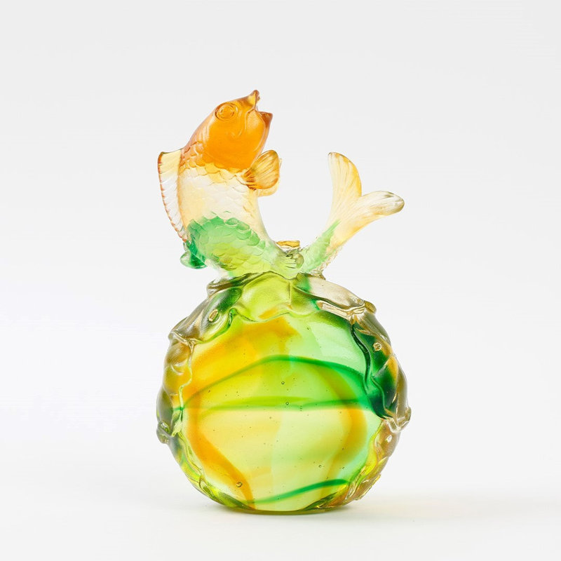 Crystal Fish Sculpture