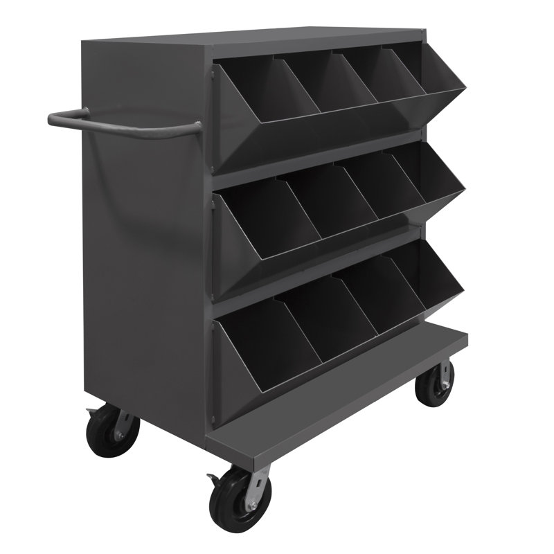 49.25'' H x 36'' W Utility Cart with Wheels