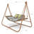 Sesalie Swing Chair with Stand,Capacity with Cushion Oversized Double Hammock Chair