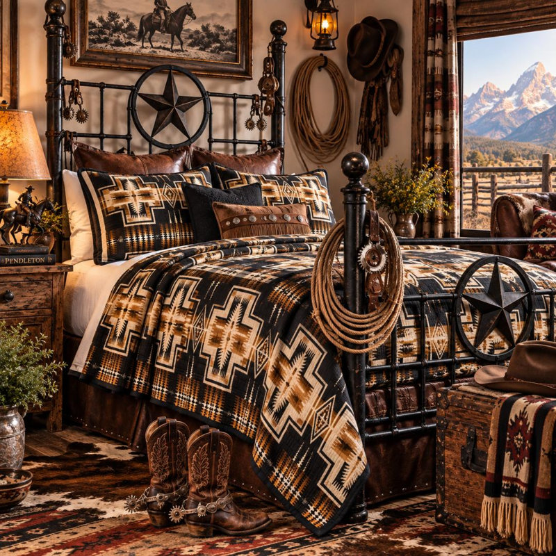Pendleton Harding Throw, 80" L x 64" W