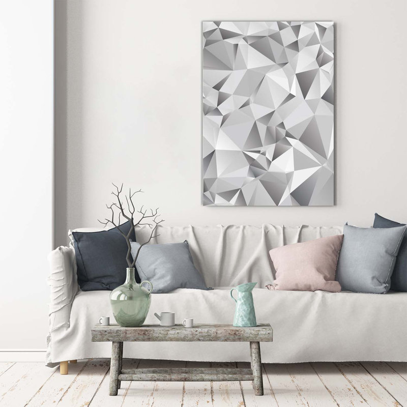 3D Abstraction - Wrapped Canvas Print