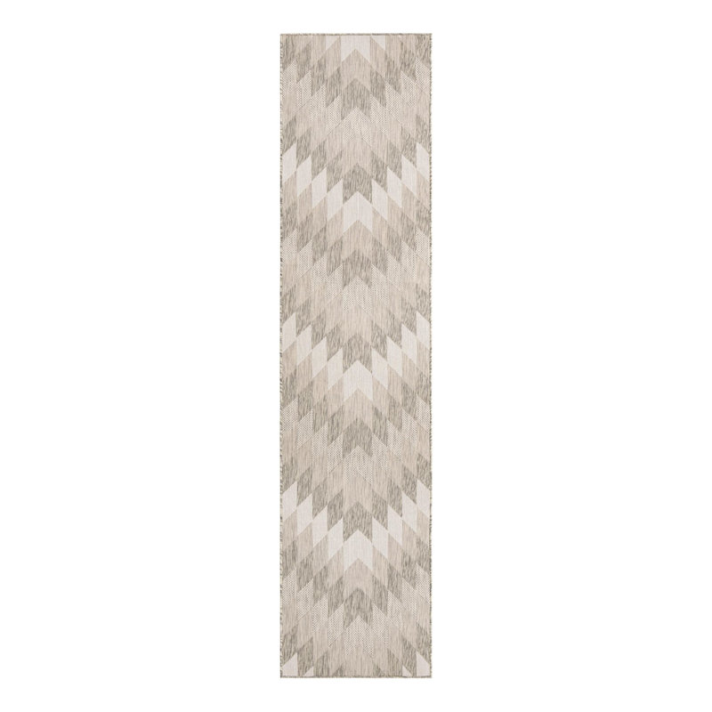 Blox Hower Indoor/Outdoor Area Rug, Runner 2'7" x 12'
