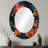 Togut - Large Oval Wall Mirror On Metal-884008961