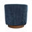 Forno Upholstered Swivel Barrel Chair With Wood Base-70106562