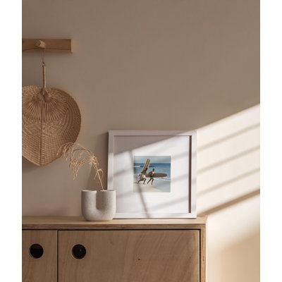 Matted Square Metal Picture Frames (Set of 1)