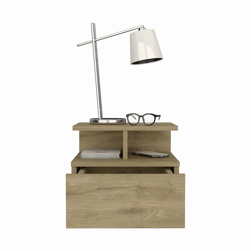 Table de chevet Kathry, Beige